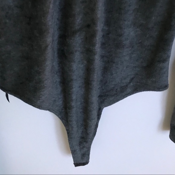 UO Out From Under Velvet Cozy Open Back Bodysuit - Picture 6 of 9